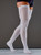 Anti-embolism Stocking 3M™ Futuro™ Thigh High Medium / Regular White Closed Toe  (1/PR)