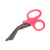 Trauma Shears McKesson Medicut™ Pink 7-1/4 Inch Length Medical Grade Stainless Steel Finger Ring Handle Blunt Tip / Blunt Tip  (1/EA)