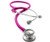 Acoustic Stehoscope Adscope® Pink 1-Tube 22 Inch Tube Double-Sided Chestpiece  (1/EA)