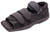 Square Toe Post-Op Shoe Small Male Black  (1/EA)