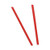 Jumbo Straw R3 Reliable Redistribution Resource 10-1/4 Inch Length Red Individually Wrapped  (500/BX)