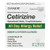 Major® Cetirizine HCl 10 mg Tablet Bottle 30 Tablets  (1/EA)