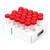 McKesson Centrifuge Tube Plain 50 mL Red Screw Cap Polypropylene Tube  (25/PK)