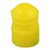 McKesson Tube Closure Polyethylene Flanged Plug Cap Yellow 16 mm For Use with 16 mm Blood Drawing Tubes, Glass Test Tubes, Plastic Culture Tubes NonSterile  (1000/BG)