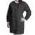 Lab Coat FitMe™ Black Large Knee Length Disposable  (50/CS)
