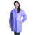 Lab Coat FitMe™ Purple Small Knee Length Disposable  (50/CS)