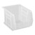 Stackable Storage Bin Uline® Clear Plastic 7 X 8 X 11 Inch  (1/EA)