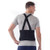 Occupational Back Support NYOrtho Deluxe Medium Hook and Loop Closure 30 to 34 Inch Waist Circumference 9 Inch Back Height Adult  (1/EA)