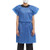 Patient Exam Gown Medium / Large Blue Disposable  (50/CS)