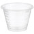 Graduated Medicine Cup McKesson 1 oz. Clear Plastic Disposable  (100/SL)