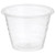 Graduated Medicine Cup McKesson 1 oz. Clear Plastic Disposable  (100/SL)