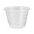 Graduated Medicine Cup McKesson 1 oz. Clear Plastic Disposable  (100/SL)