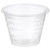 Graduated Medicine Cup McKesson 1 oz. Clear Plastic Disposable  (100/SL)