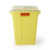 Chemotherapy Waste Container BD™ Yellow Base 26-1/4 H X 20 W X 14-3/4 D Inch Vertical Entry 19 Gallon  (1/EA)