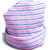 Infant Hat Life Trace® Pink / Blue Stripes Infant  (50/CT)