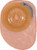 Colostomy Pouch Assura® One-Piece System 7 Inch Length, Midi 3/4 to 1-1/4 Inch Stoma Closed End Convex Light, Trim to Fit  (10/BX)