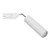 Fork Queens Angled / Right Handed White Stainless Steel  (1/EA)