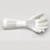 Anti-Spasticity Ball Splint Rolyan® Preformed Polyform® Thermoplastic Right Hand White Small  (1/EA)