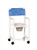 Commode / Shower Chair ipu® Standard Fixed Arms PVC Frame Mesh Backrest 18 Inch Seat Width  (1/EA)
