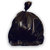 Trash Bag Heritage™ 60 gal. Black Reprocessed Resin 1.5 mil 38 X 58 Inch Star Seal Bottom Flat Pack  (100/CS)