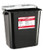 RCRA Waste Container Bemis™ Sentinel Black Base 15-7/8 H X 16-1/2 L X 11-13/16 W Inch 8 Gallon  (10/CS)