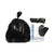 Trash Bag Heritage™ 60 gal. Black LLDPE 0.70 mil 38 X 58 Inch Star Seal Bottom Flat Pack  (200/CS)
