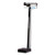 Column Scale with Height Rod Health O Meter® Balance Beam Display 500 lbs. / 200 kg Capacity Black / White Analog  (1/EA)