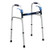 Dual Release Folding Walker Adjustable Height drive™ Deluxe Aluminum Frame 350 lbs. Weight Capacity 32 to 39 Inch Height  (4/CS)