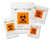 Specimen Transport Bag with Document Pouch 6 X 9 Inch Zip Closure Biohazard Symbol / Storage Instructions NonSterile  (100/PK)