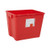 Sharps Container McKesson Prevent® Red Base 13-1/2 H X 17-3/10 W X 13 L Inch Vertical Entry 8 Gallon  (1/EA)
