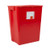Sharps Container McKesson Prevent® Red Base 20-4/5 H X 17-3/10 W X 13 L Inch Vertical Entry 12 Gallon  (1/EA)