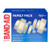 Adhesive Strip Band-Aid® Assorted Sizes Plastic Assorted Shapes Tan Sterile  (1/BX)