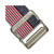 Gait Belt SkiL-Care™ 72 Inch Length Stars and Stripes Design Cotton  (1/EA)