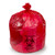 Infectious Waste Bag Colonial Bag 33 gal. Red Bag HDPE 33 X 40 Inch  (250/CS)