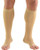 Compression Stocking Truform® Knee High 2X-Large Beige Open Toe  (1/EA)