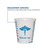 Graduated Medicine Cup Solo® 3 oz. Medical Print Wax Coated Paper Disposable  (100/SL)