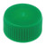 Caplugs Tube Closure Polyethylene Screw Cap Green For 13 mm Tubes  (1000/CS)