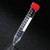 Centrifuge Tube Plain 17 X 120 mm 15 mL Red Screw Cap Polystyrene Tube  (500/CS)