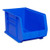 Storage Bin Uline® Blue Plastic 10 X 11 X 18 Inch  (1/EA)