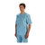 Scrub Shirt Medium Light Blue Without Pockets Short Sleeve Unisex  (30/CS)