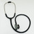 Classic Stethoscope Sklar® Black 1-Tube 30 Inch Tube Double-Sided Chestpiece  (1/EA)