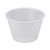 Souffle Cup Solo® 4 oz. Translucent Plastic Disposable  (250/SL)