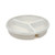 Partitioned Scoop Dish Maddak Sandstone Reusable Plastic 8-1/4 Inch Diameter  (1/EA)
