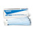 Sterilization Pouch Duo-Check® Ethylene Oxide (EO) Gas / Steam 3-1/2 X 22 Inch Transparent / Blue Self Seal Paper / Film  (100/BX)