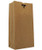 Grocery Bag Duro® Brown Kraft Recycled Paper #4  (500/CS)