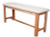 Hardwood Treatment Tables - Fixed Height (151006W)