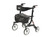 Nitro Euro Style Rollator Rolling Walker, Heavy Duty, Black