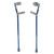 Pediatric Forearm Crutches, Small, Knight Blue, Pair