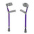 Pediatric Forearm Crutches, Large, Wizard Purple, Pair