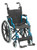 Wallaby Pediatric Folding Wheelchair, 14", Jet Fighter Blue